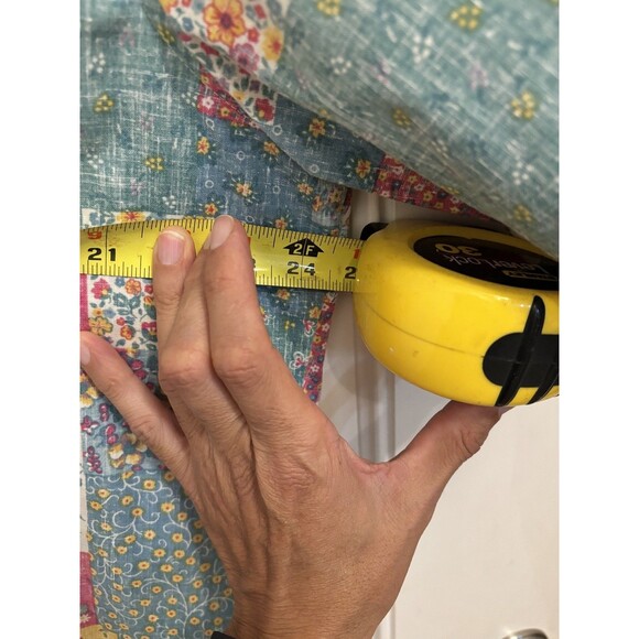 Reyn Spooner Men XL Hawaiian 1/4 Button Shirt Commemorative Classics patch work - Picture 9 of 10